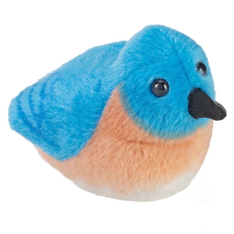 Audubon Birds Eastern Bluebird Stuffed Animal - 5.5"