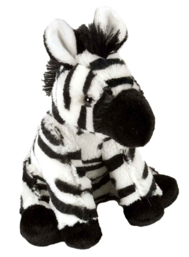 Cuddlekins Mini Zebra Foal Stuffed Animal - 8"