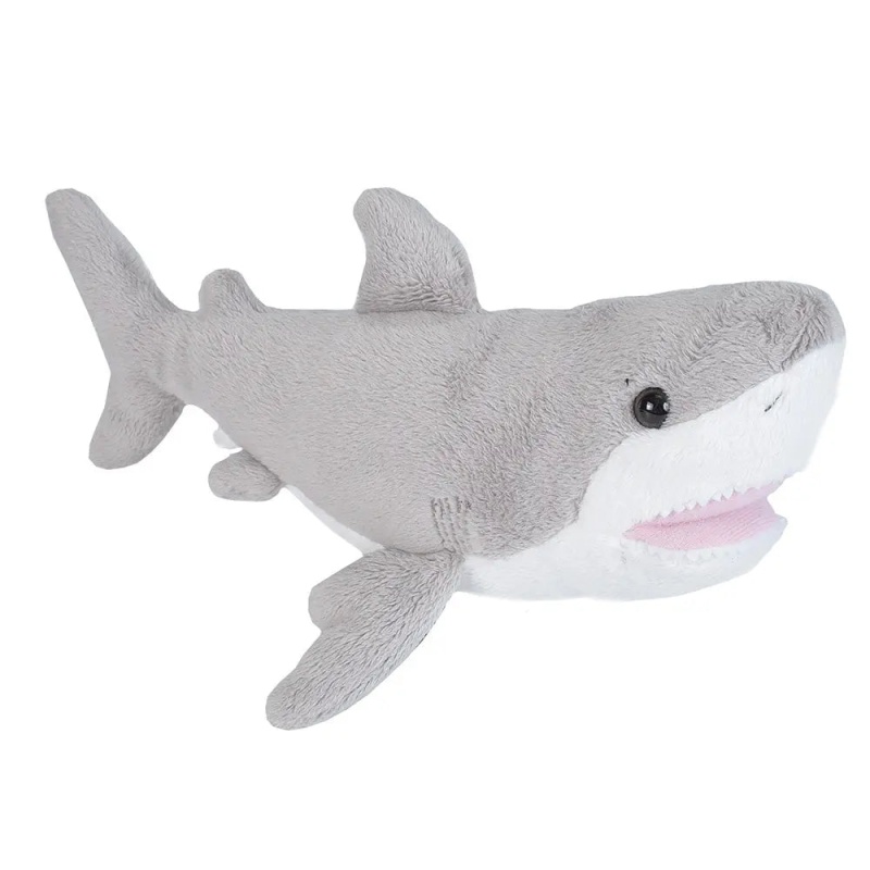 Sea Critters Great White Shark Stuffed Animal - 11"