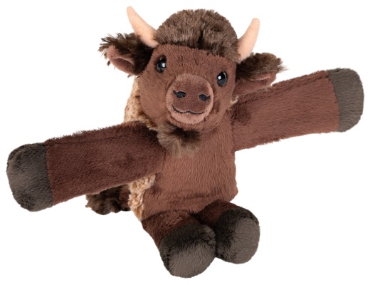 Huggers Bison Stuffed Animal - 8"