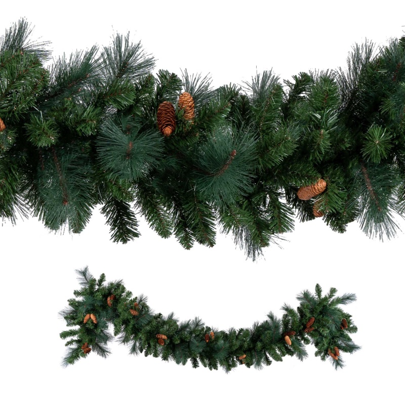 Mixed Noble Commercial Unlit Garland
