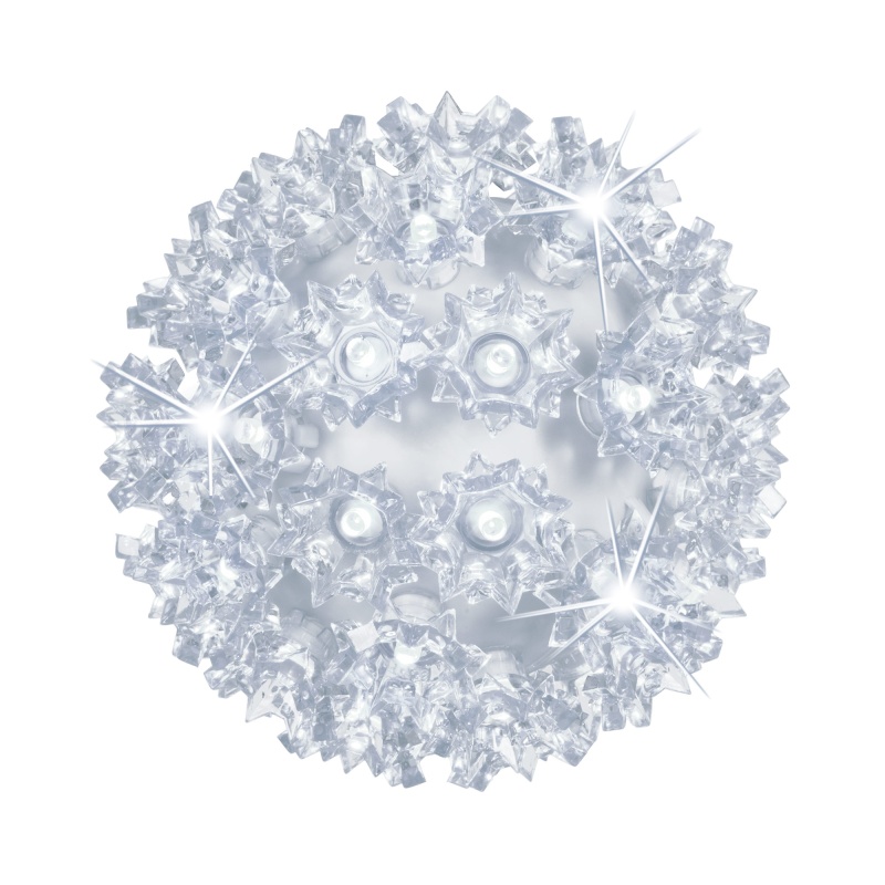 Cool White 5Mm LED Twinkle Starlight Sphere