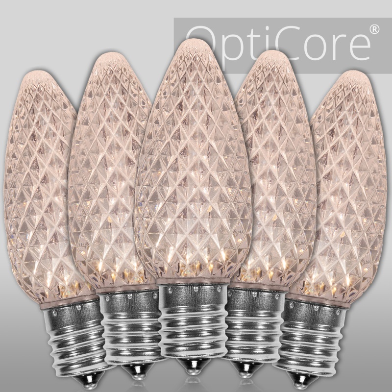 C9 Warm White Opticore® Led Bulbs