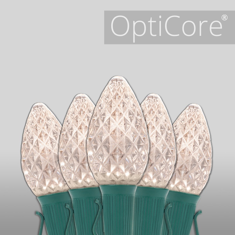 C7 Warm White Opticore® Commercial Led Christmas Lights