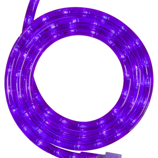 Purple Led Rope Light, 18 Ft