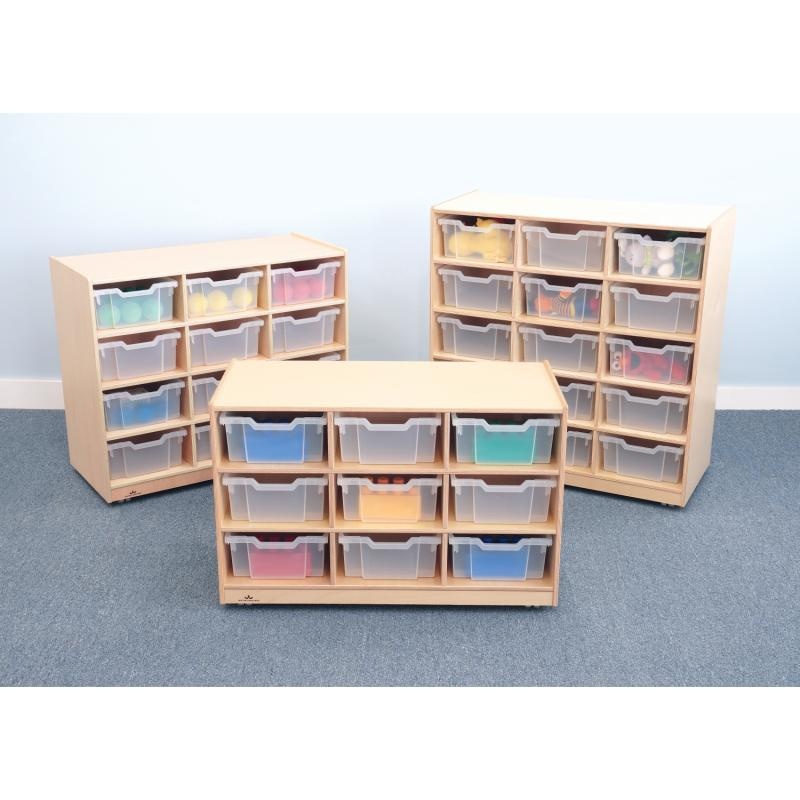 12 Tray Mobile Storage Cabinet
