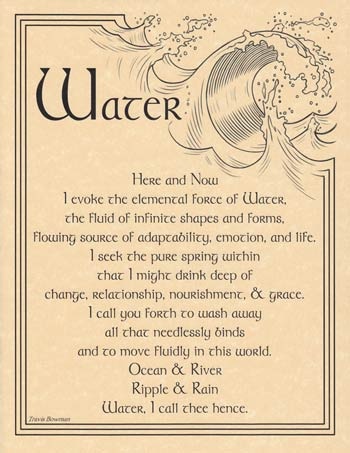 Water Evocation Poster