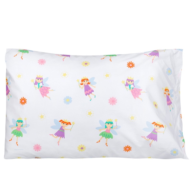 Fairy Princess 100% Cotton Pillowcase