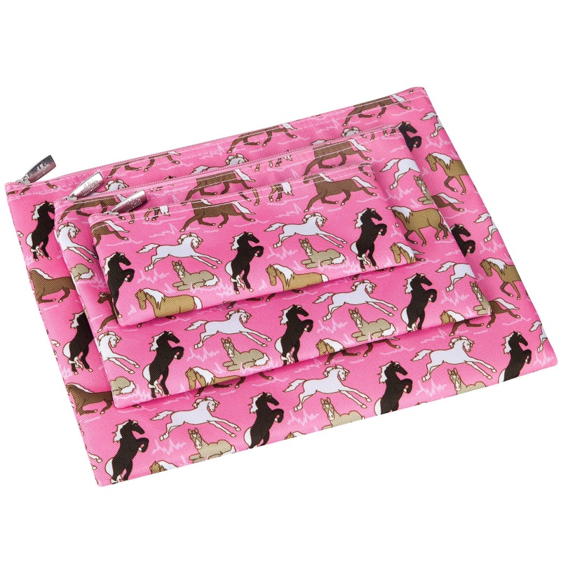 Wildkin Horses in Pink Girls Bags