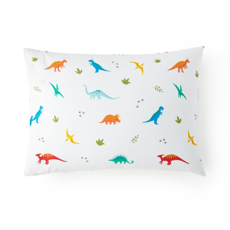 Jurassic Dinosaurs 100 Cotton Flannel Pillow Case Standard