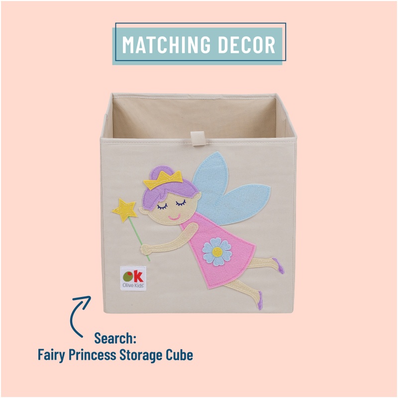 Fairy Princess 100% Cotton Hypoallergenic Toddler Pillow Case