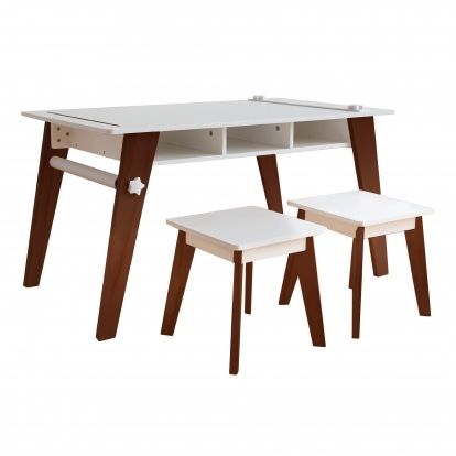 Arts & Crafts Table - Espresso