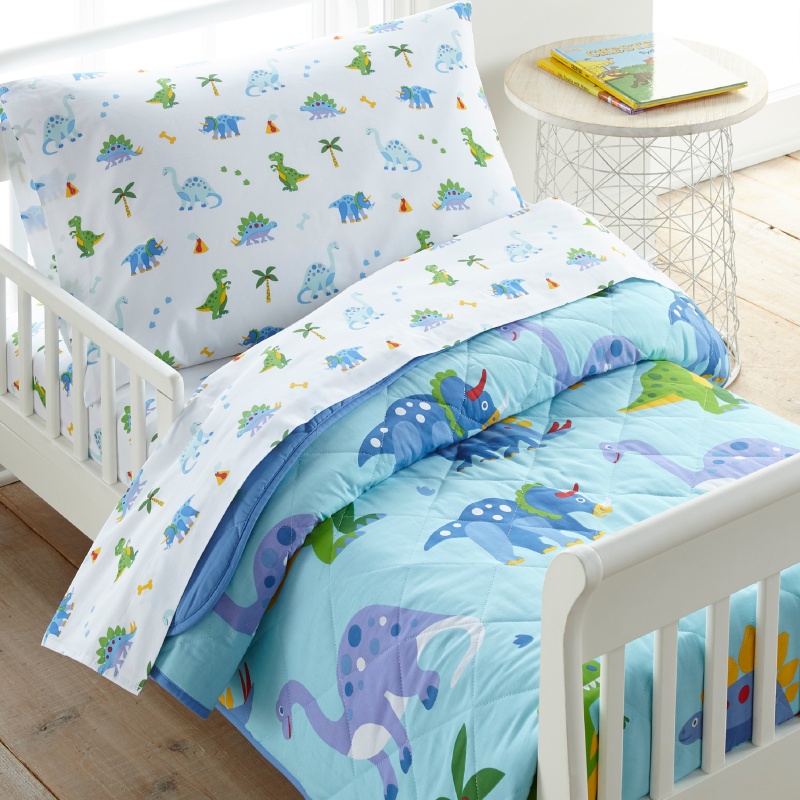 Dinosaur Land Cotton Comforter - Toddler