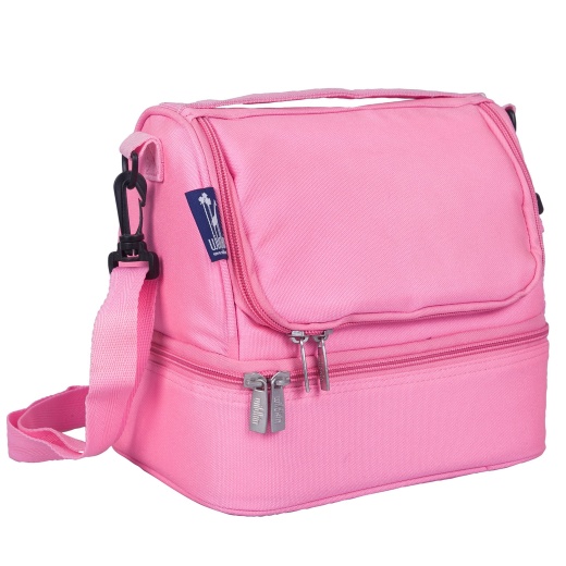Wildkin Flamingo Pink Two Compartment Lunch Bag