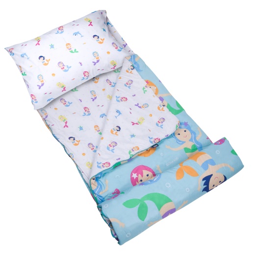 Mermaids Microfiber Sleeping Bag W/ Pillowcase
