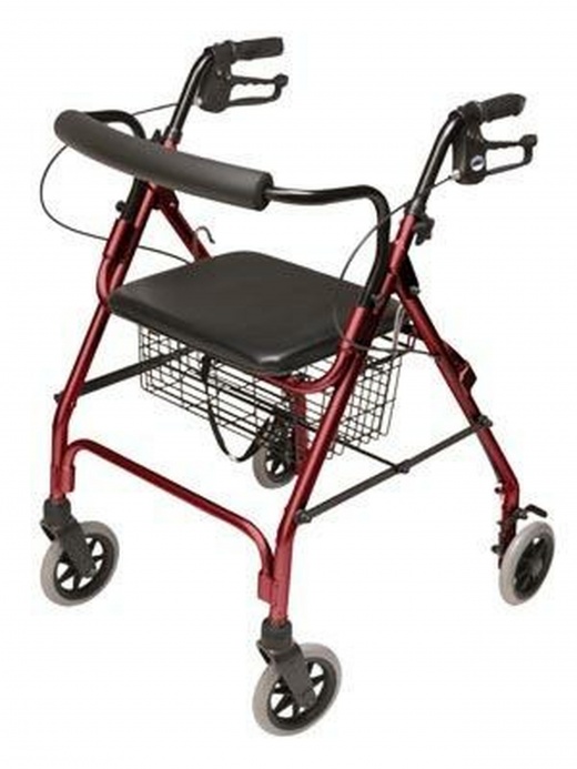 Lumex Rj4300r Walkabout Lite Four-Wheel Rollator