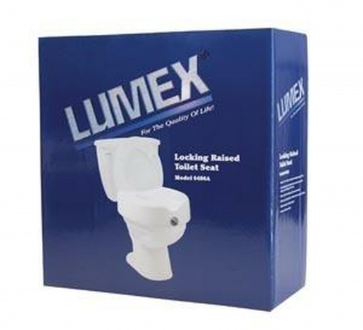 Lumex 6486R Raised Toilet Seats