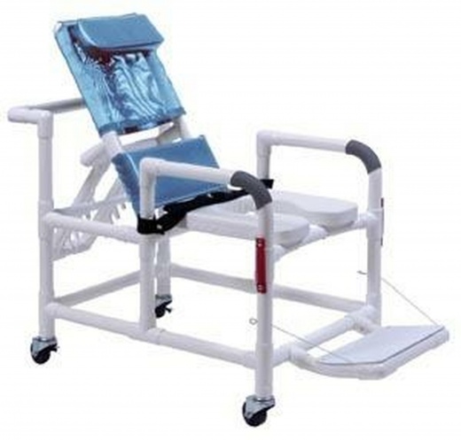 Lumex 89330 Pvc Reclining Shower Chair