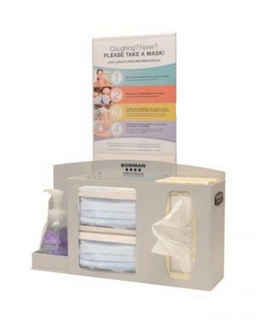 Marketlab Bowman Rs001-0212 Respiratory Hygiene Station