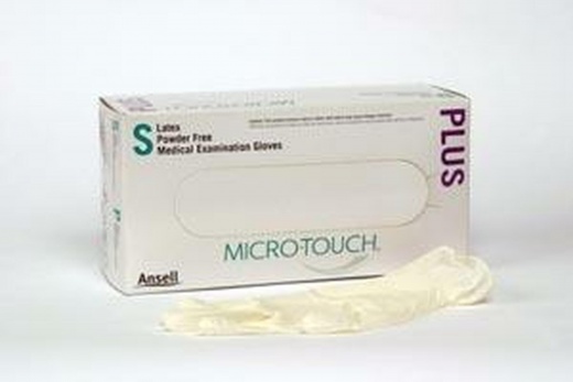 Ansell 6015302 Micro-Touch Latex Powder-Free Medical Examination Gloves