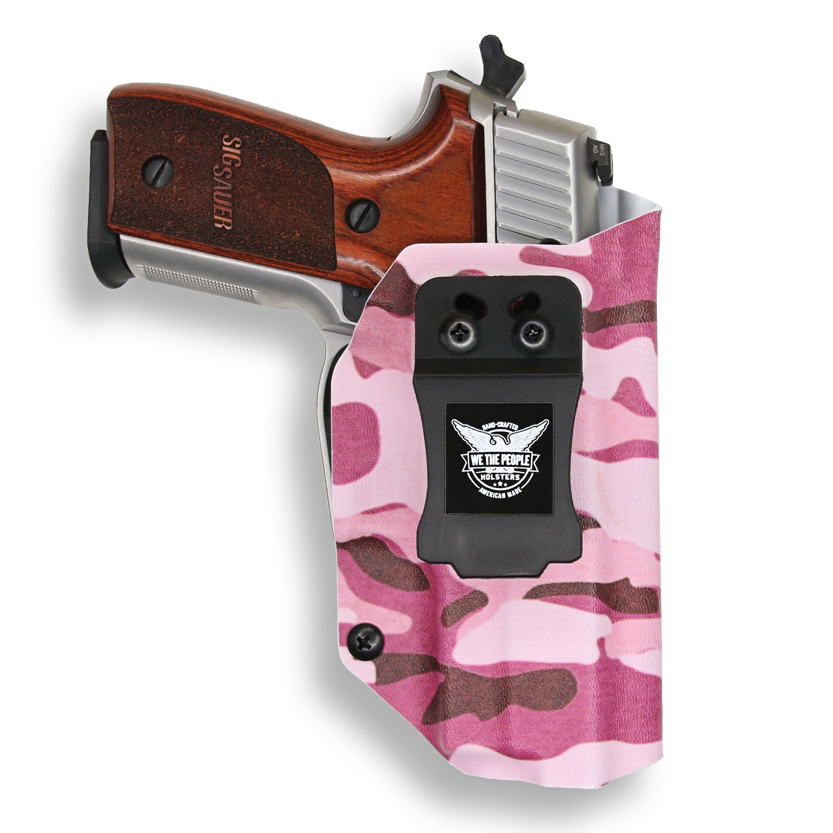 Rounded Gear IWB Kydex Holster For Sig Sauer P229 W/ Rail - Inside Waistband Concealed Carry