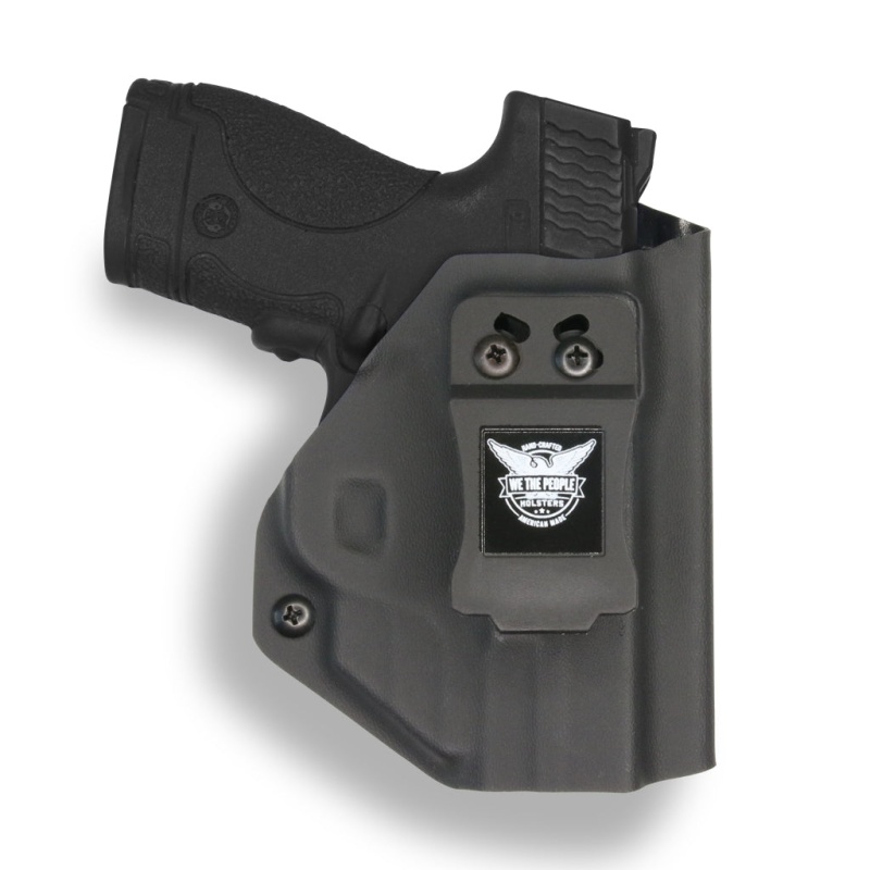 Smith & Wesson M&P Shield with Crimson Trace LG-489 Laser IWB Holster