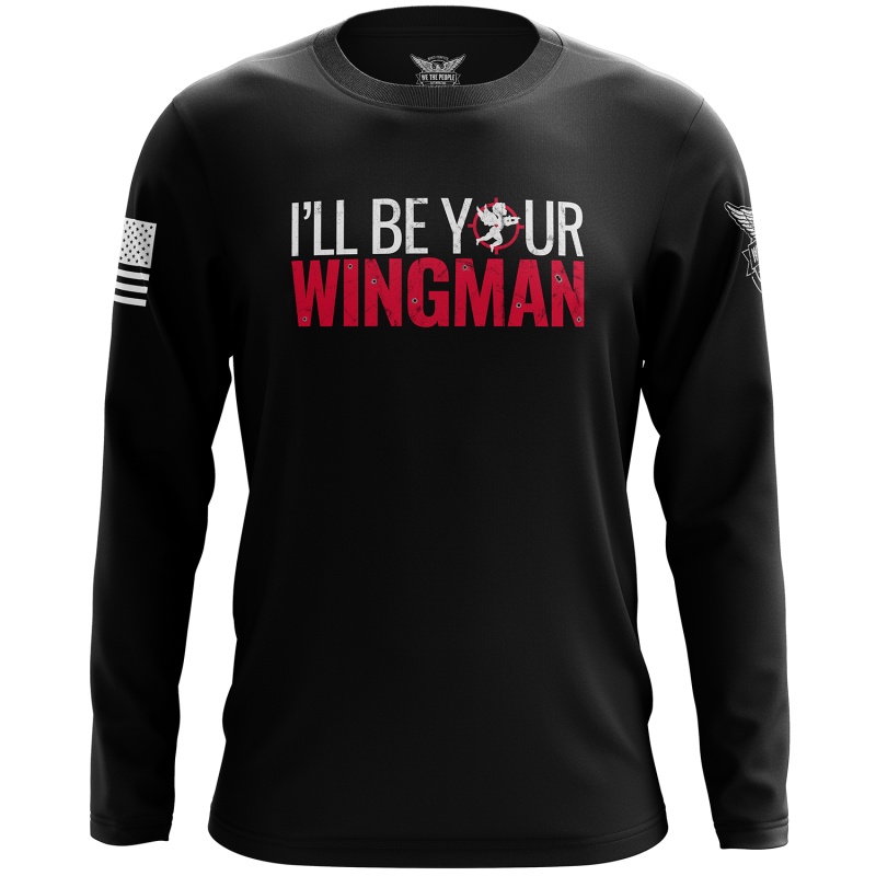 Cupid's Wingman Long Sleeve Shirt
