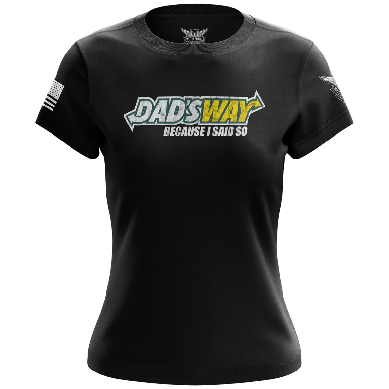 Dad's Way Women's Short Sleeve Shirt