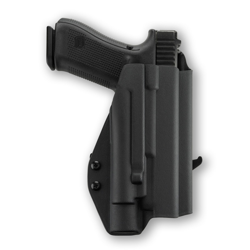 Glock 17 With Olight Valkyrie Turbo Light OWB Holster