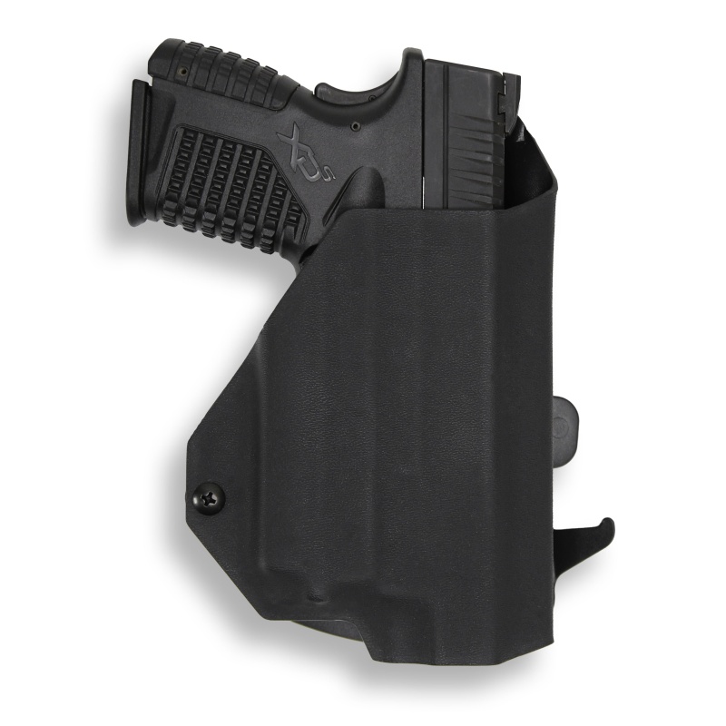 Springfield Xd-S 4" 9Mm/.40Sw With Olight Pl-Mini 2 Valkyrie Light Owb Holster