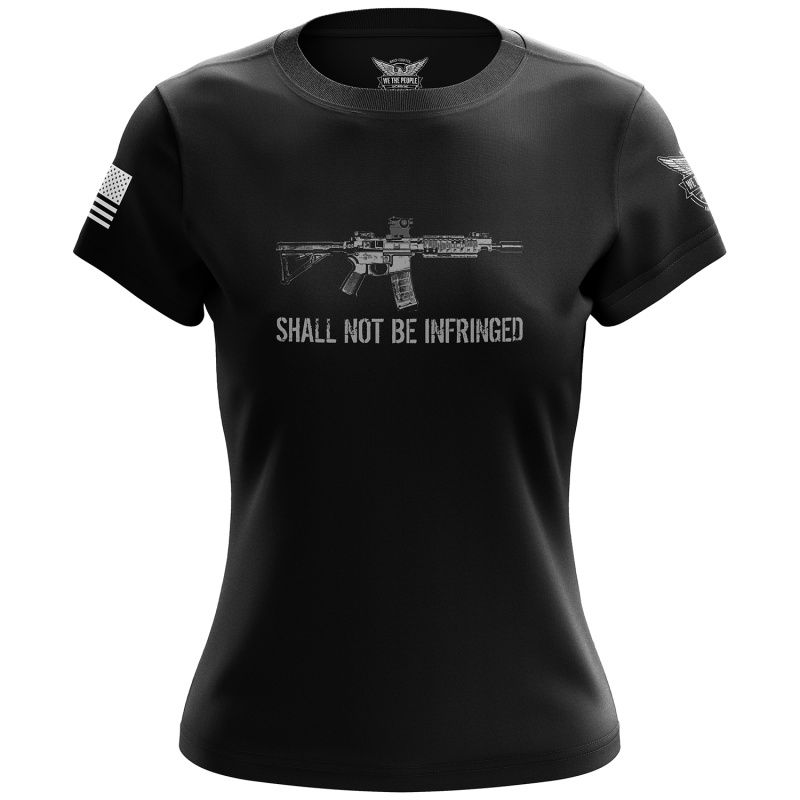 Shall Not Be Infringed Women's Short Sleeve Shirt