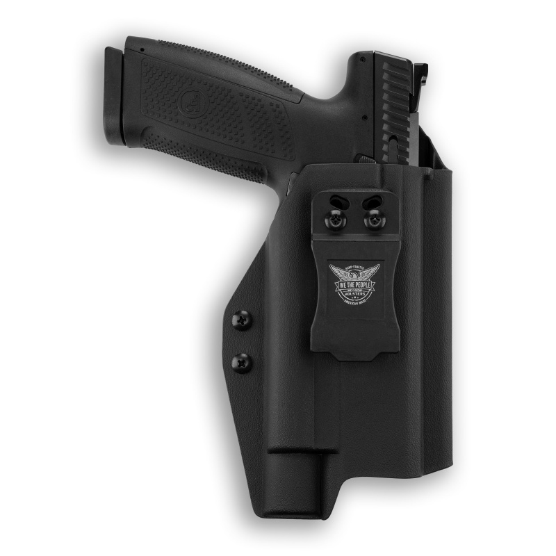 Cz P-10 F With Olight Valkyrie Turbo Light Iwb Holster