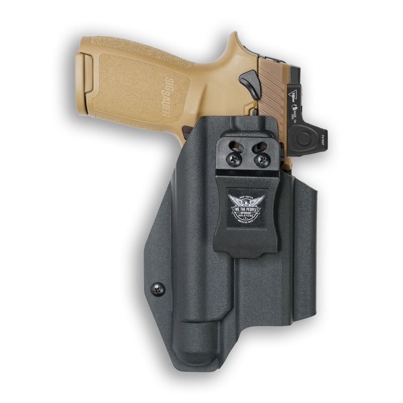 Sig Sauer P320c Manual Safety With Streamlight Tlr-1/1S/Hl Light Red Dot Optic Cut Iwb Holster