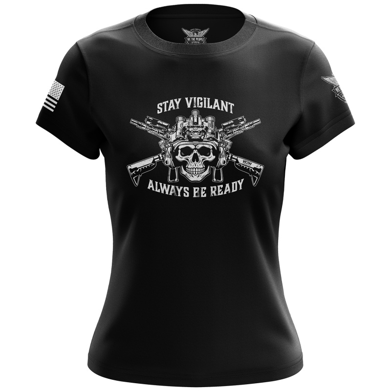 Stay Vigilant Women's Short Sleeve Shirt