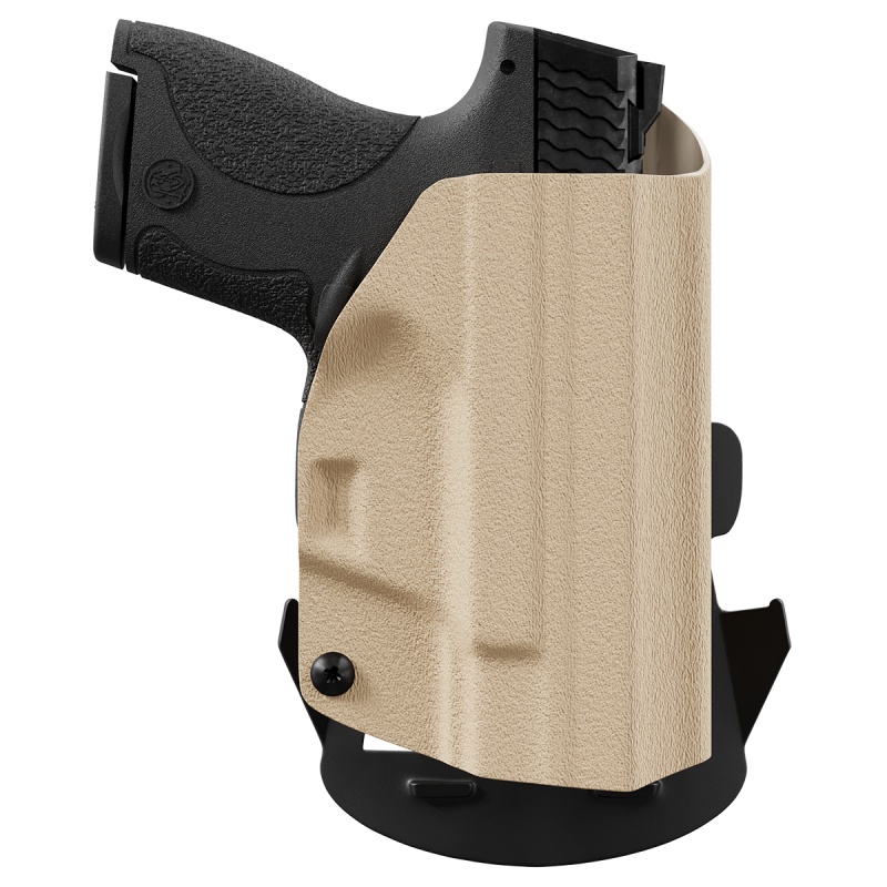 Tan Custom Printed Holster - Owb Kydex Holster