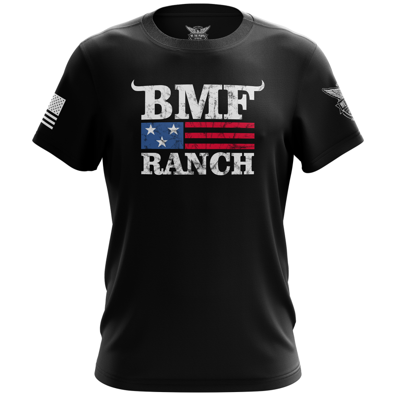 Bmf Ranch Flag Short Sleeve Shirt