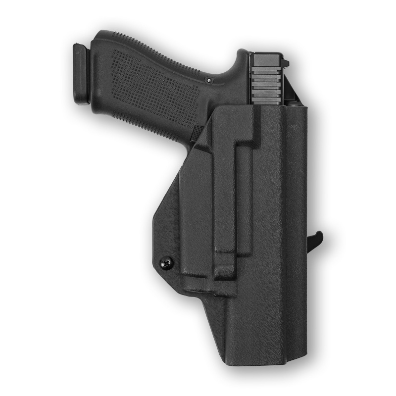 Glock 34 With Olight Baldr Rl Mini Light Owb Holster