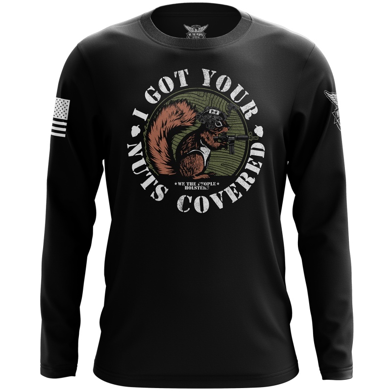 Got Your Nuts Covered Long Sleeve Shirt