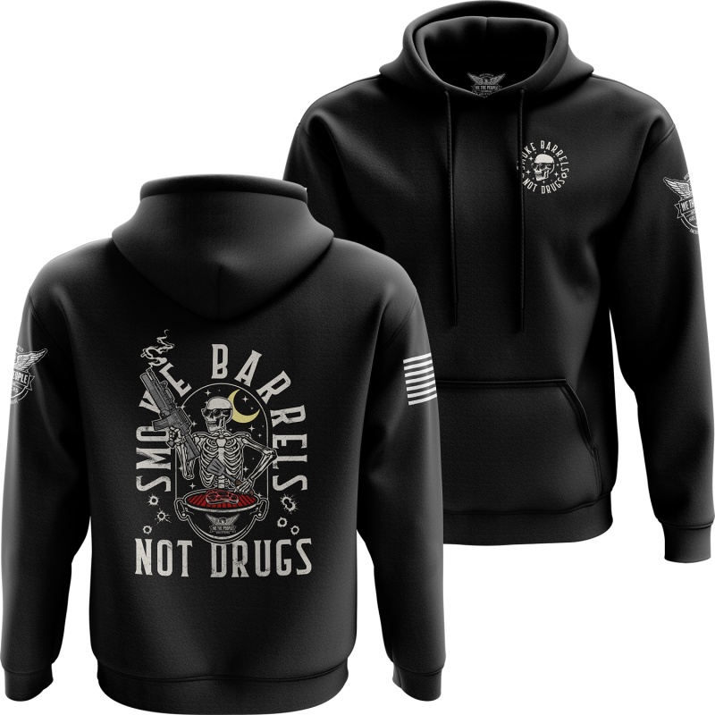 Smoke Barrels Not Drugs Hoodie
