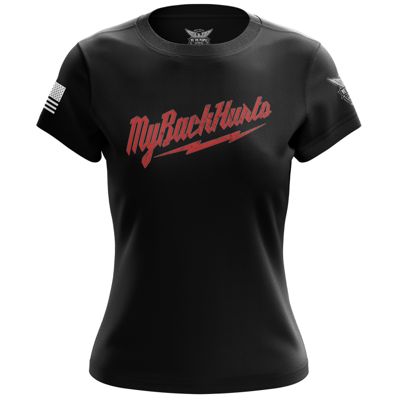 My Back Hurts Women's Short Sleeve Shirt