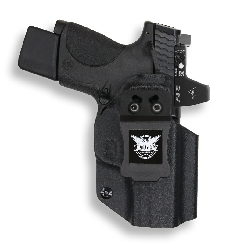 Smith & Wesson M&P 9C/40C 3.5" Compact Manual Safety Red Dot Optic Cut Iwb Holster
