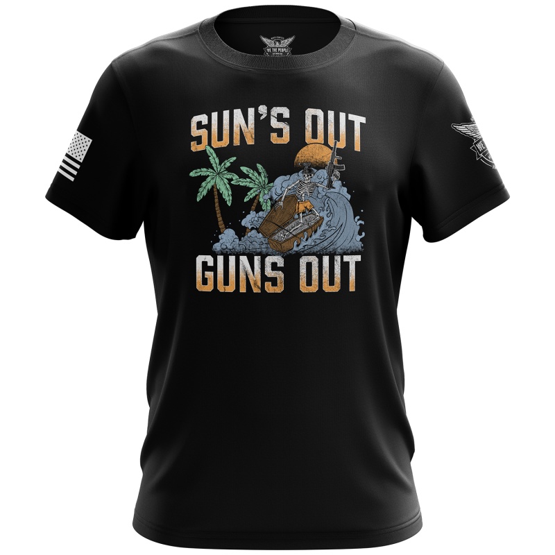 Sun's Out, Guns Out Short Sleeve Shirt