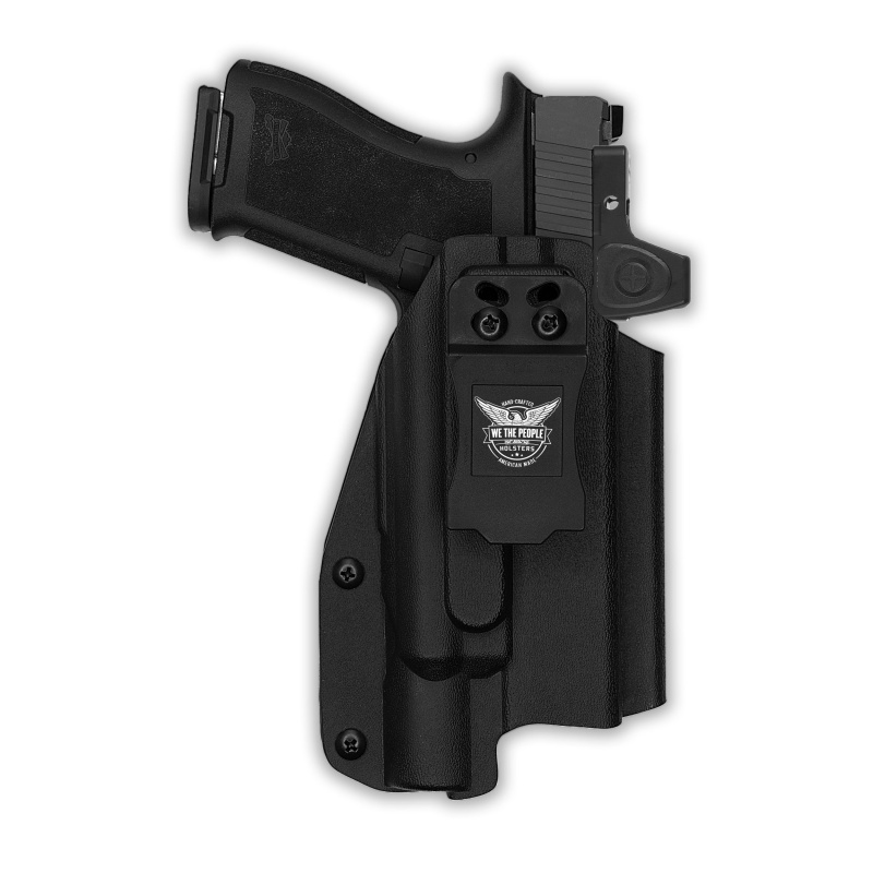 Psa Sabre Dagger Rmr 3.9" With Surefire X300t-B Light Red Dot Optic Cut Iwb Holster