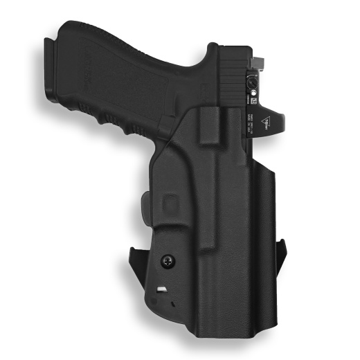 Glock 17 Mos Red Dot Optic Cut Owb Holster