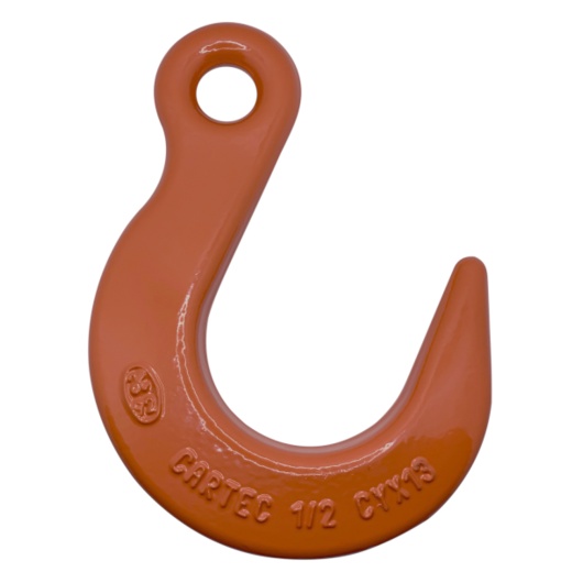 Cartec 3/8" Grade 100 Eye Foundry Hook - 8800 Lbs WLL