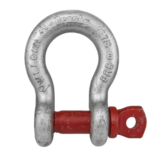 Crosby 1-1/2" G-209 Screw Pin Anchor Shackle - 17 Ton WLL