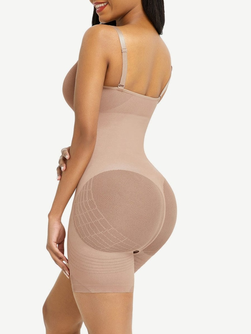 Wholesale Seamless Happy Butt Bodysuit Anti-Slip Stretchy