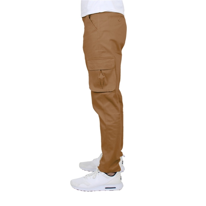 Wholesale Boys Stretch Cargo Pants In Timber - Case Of 36, Case Of 36