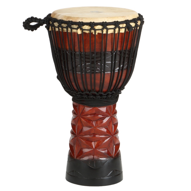 Ruby Pro African Djembe, Small With Free Lessons