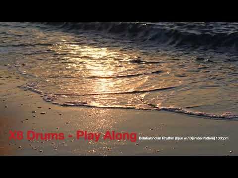 Audio Track: Balakulandian Djun & Djembe Rhythm Pattern Play-Along Backing Tracks